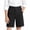 Black, variant on Kukoosong Boys' and Girls' Uniform Khaki Shorts with Belt Loops, Classic Fit Casual School Shorts for Kids, Teens Daily Wear Activities Summer Short Pants