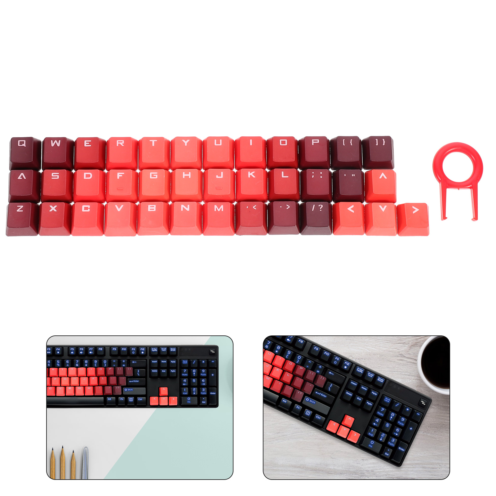1 Set of Keycaps Mechanical Keyboard Switches Keycaps Keyboard Accessories, Adult Unisex, Size: 3X2X1.5CM