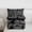 Dimgrey, variant on Manfei Red Square Bedding Sets Twin with Comforter, Modern Geometric Comforter Sets Twin Size, Chic Abstract Down Comforter, Microfiber Room Decor, 2-Piece