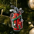 thumbnail image 6 of 3PCS Golf Bag Christmas Ornament 2025, Golf Bag 2D Flat Acrylic Ornaments, Personalized Gift for Golfers, Christmas Tree Decor, Xmas Birthday Gifts for Golfers, 6 of 9