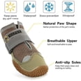 thumbnail image 2 of 2 pares de botas protectoras para perros, zapatos impermeables para perros, adecuados para perros medianos y grandes, color caqui (talla 1) Rojo Verde Cocina, Decoración y Otros, 2 of 5