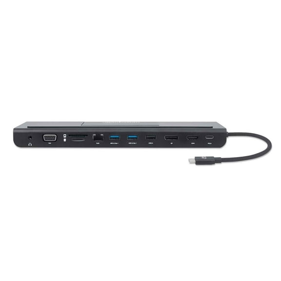 USB-C 11-in-1 Triple-Monitor Docking Station with MST