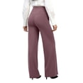 thumbnail image 7 of Laqbezok Women's High Waist Flare Yoga Pants, Bootcut Work Trousers with Pockets, Athletic Dress Slacks for Office & Gym, 7 of 7