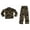 Camouflage Green, variant on Prince of Sleep Boys Velour Pajama Coat Sets (Blue Buffalo Plaid, 4)