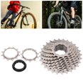 thumbnail image 4 of Volante De Casete, Forma De Diente De Alta Precisión 11-28T Resistencia Al Desgaste Del Volante Reemplazo Del Volante De Casete Para Bicicletas De Carretera Para Bicicletas De ANGGREK Bicycle Cassette, 4 of 8