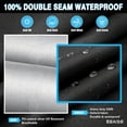 thumbnail image 2 of SHELTUSE 15x21FT Oval Pool Cover - Solar Rectangular Covers for Above Ground Pools, Oxford Fabric Pool Covers for Above Ground Pools, Waterproof and Dustproof Swimming Pool Cover, 2 of 5