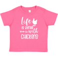 thumbnail image 3 of Inktastic Life is Better with Chickens Boys or Girls Baby T-Shirt, 3 of 5