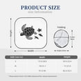 thumbnail image 3 of Disketp 2 Piece Family Of Sea Turtles Pattern Windshield Sunshades,Folding Windshield Sun Shade For Car Suv Trucks Sedan,Blocks Uv Rays Sun Visor Protector-Large, 3 of 7