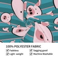 thumbnail image 4 of Pofeuu Funny Pig Faces Print Wall Tapestry Decoration Wall Hanging Tapestry 60 x 51 Inch, 4 of 6