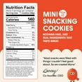 thumbnail image 3 of Myna Snacks SeedEGSC&nbsp;Oil Mini Snacking Cookies - Gluten and Dairy Chocolate Cookies with White Chips - Healthy Snacks and Sweets with Nothing Artificial, 24oz (Pack of Six, 4oz Bags), 3 of 3