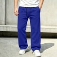 thumbnail image 3 of CYRBOKO Boys Sweatpants, Athletic Casual Elastic Waist Wide-leg Athletic Pants Blue Size 5-6 T, 3 of 6