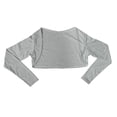 thumbnail image 2 of Baberdicy Women's Running Cardigan - Long Sleeve Sun Protection - Lightweight Cover-Up - Athletic Shawl - Summer Essential - Shawl Sports Air Conditioning Shirt Leisure Running Grey,S, 2 of 4