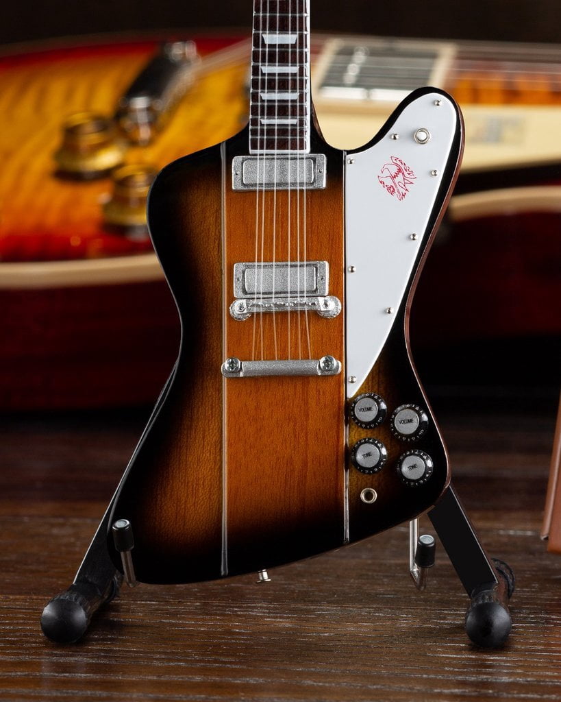 Gibson Firebird V Vintage Sunburst 10 Inch Miniature Guitar Replica