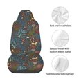 thumbnail image 3 of Lsque Deers In The Forest 1 Pattern Car Seat Covers for Front Seats , Waterproof Seat Covers for Cars, Sporty Front Seat Covers,Car Seat Cover Protector Front Seats, 3 of 5