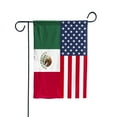 thumbnail image 5 of American Mexico Flag Mexican Friendship U.S.A Memorial Day Patriotic For Garden Flag, Double-Sided Decorative Outdoor Flag, Patriotic Polyester Yard Flag 12 x 18 in, 5 of 5