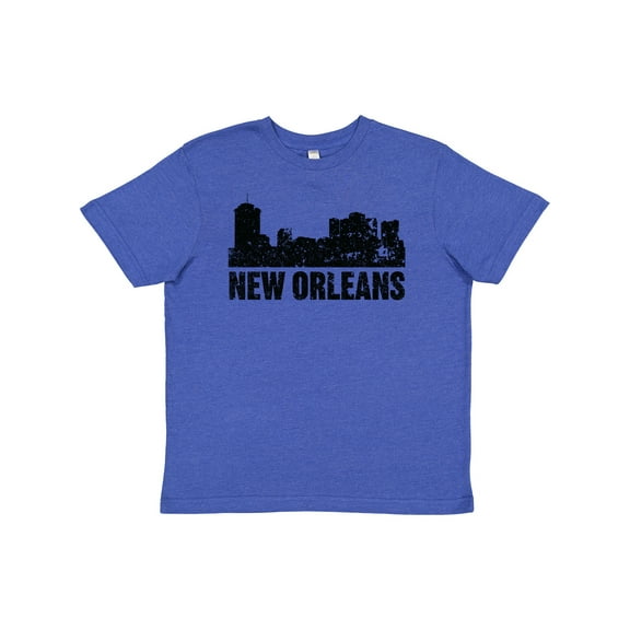 Inktastic New Orleans Skyline Grunge Youth T-Shirt