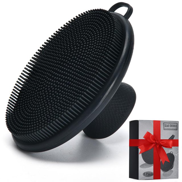 Depurador facial Depurador facial de silicona para hombres y mujeres Tercera generación mejorado 1262 Cepillos de limpieza manual de cerdas suaves Adecuado para todo tipo de piel Cepillo de limpieza e
