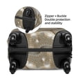 thumbnail image 4 of Lsque Starfish and Sea Shells Printed Luggage Cover, Travel Luggage Protector,Scratch and Dirt Resistant, Fits 18-32 Inch Luggage - X-Large, 4 of 9