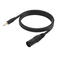 thumbnail image 1 of Mini Jack 1/8 Pulgada A XLR Adaptador 3.5 Mm 3 Pines Cable Hombre (3m), 1 of 9