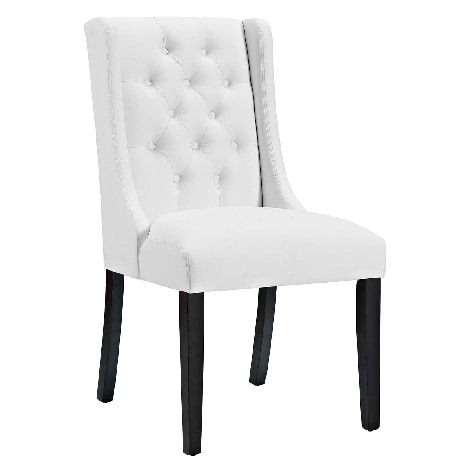 Modway Baronet Leatherette Dining Side Chair, Multiple Colors - Walmart.com