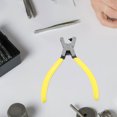thumbnail image 3 of HEALEEP Professional Single Hole Punch Tool Heavy Duty Puncher 1Pcs for Toolbox Use Yellow Precise Punching, 3 of 8