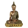 thumbnail image 2 of Urban Trends Chrome Pointed Ushnisha Resin Buddha Sculpture, 2 of 2