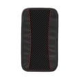 thumbnail image 2 of Xihbxyly La Mejor Oferta Almohadilla Apoyabrazos para Automóvil, Color Juego, Almohadilla Apoyabrazos de Cuero y Carbono, Suministros Generales para Interiores de Automóviles, Almohadilla de Protecci, 2 of 6