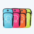 thumbnail image 3 of Arm Bag Waist Bag Breathable Double Layer Reflective Design Large Capacity Nylon Exercise Armband Phone Holder Running Supplies, 3 of 6