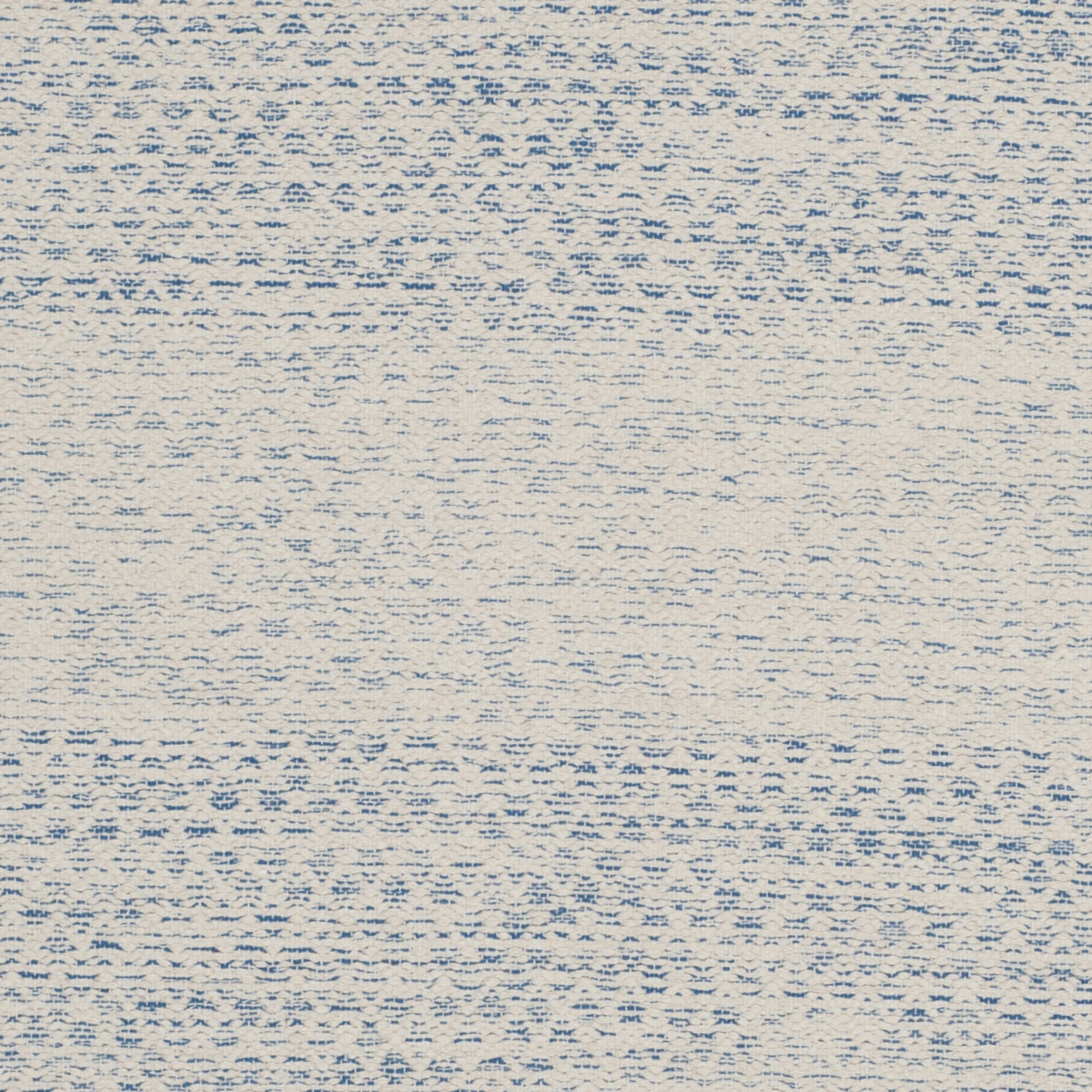 SAFAVIEH Montauk Vaughn Geometric Cotton Area Rug, Blue/Ivory, 6' x 6' Round