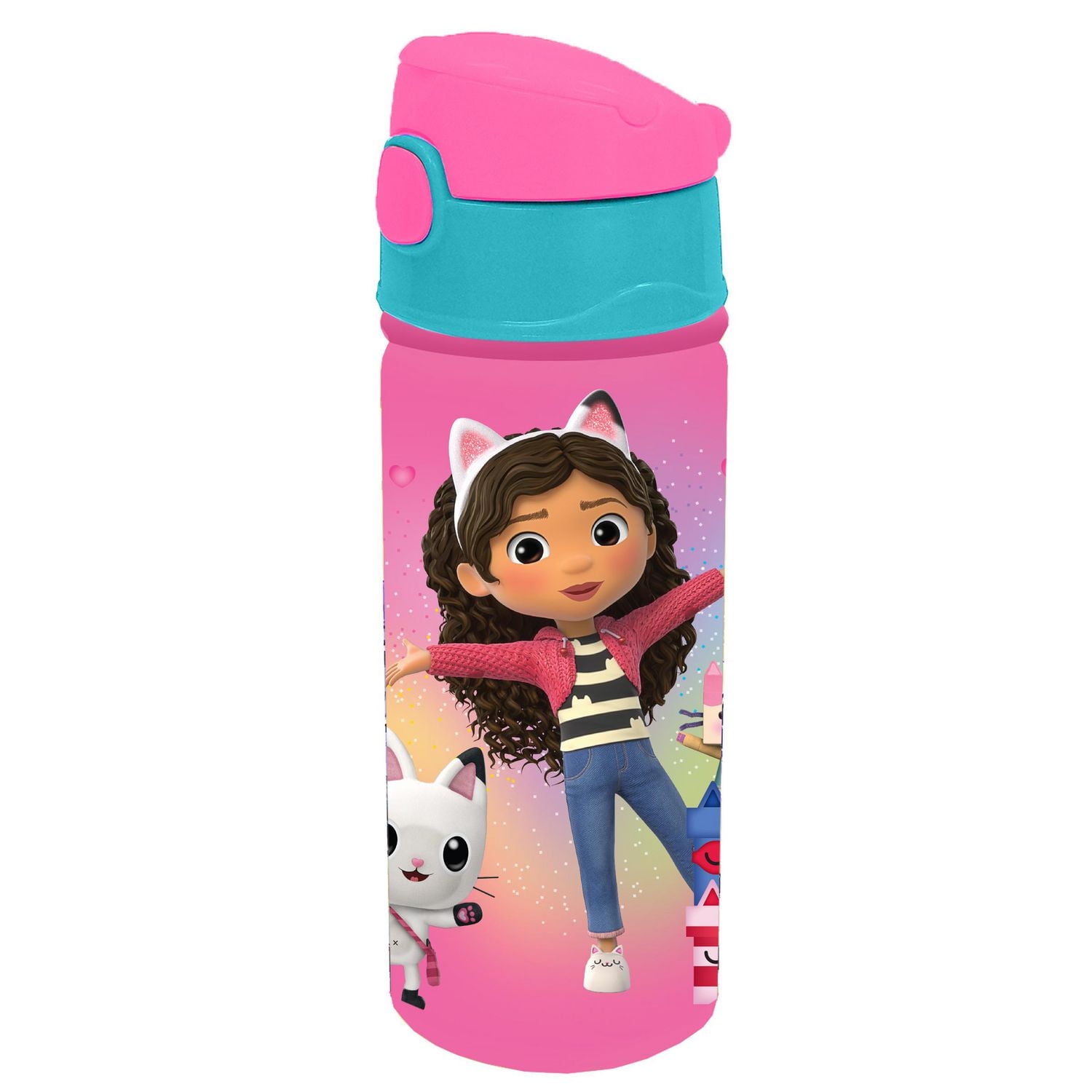 Gabby's Dollhouse Push Water Bottle (500ml / 17oz)