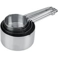 thumbnail image 4 of Plannu 4Pcs Stainless Steel Measuring Cups Measuring Spoons, Kitchen Cooking & Baking Tool Set, 4 of 4
