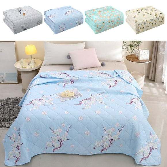 Tyidzon Cooling Blanket for Hot Sleepers and Night Sweats, Skin Friendly Cooling Comforter, Summer Blanket Fade&Stain Resistant, Lightweight Breathable Bedding, 39x59 Inch
