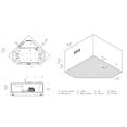 thumbnail image 2 of EAGO AM156ETL 5 ft Clear Corner Acrylic Whirlpool Bathtub for Two, 2 of 12