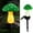 Green_Free Size, variant on Gnmfd Outdoor Solar Landscape Spotlights Waterproof Garden Yard Solar Powered Lights LED Lawn Pathway Lighting for Courtyard Driveway Patio Balcony Outdoor Decor 18.3in