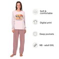 thumbnail image 2 of Thanksgiving Crew Matching Family Pajamas 2025, Cotton And Poly Blend, 2 Pieces, 2 of 7