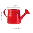 thumbnail image 2 of Watering Can Galvanized Iron Shower Bucket Tinplate Watering Kettle Flower Pot 1 L, 2 of 7