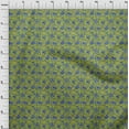 thumbnail image 3 of oneOone Cotton Silk Sea Green Fabric Batik Sewing Material Print Fabric By The Yard 42 Inch Wide - 0Y, 3 of 4