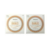 D'Addario Banjo Strings 2 Pack EJ55 (formerly J55) Phosphor Bronze Med