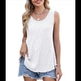 thumbnail image 1 of Camisetas Sin Mangas para Mujer, Túnicas Básicas de Verano, Ropa Suave, Conjuntos Casuales de Moda 2025. M, 1 of 10