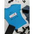 thumbnail image 3 of Be In Love With Your Life T-Shirt Women -Image by Shutterstock, Female Medium, 3 of 4