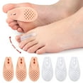 thumbnail image 2 of OIUR 1 Pair Toe Separator Orthopedic Bunion Valgus Hammertoe Corrector Pain Relief Women Men Foot Alignment Overlapping Toe Spacer Straightener, 2 of 7