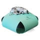 thumbnail image 1 of Túnel para gatos, cueva interior, cama, juguetes resistentes a arañazos, juguete de escondidillas (Cian Cielo), 1 of 8