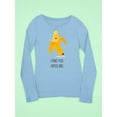 thumbnail image 3 of I Find You Apeeling Banana Long Sleeve Toddler -Image by Shutterstock,  2 Toddler, 3 of 4