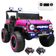 thumbnail image 1 of Montable Electrico Camioneta 4x4 para Niños Bluetooth Luces Led Control Remoto Batería 12v - Rosa, 1 of 8