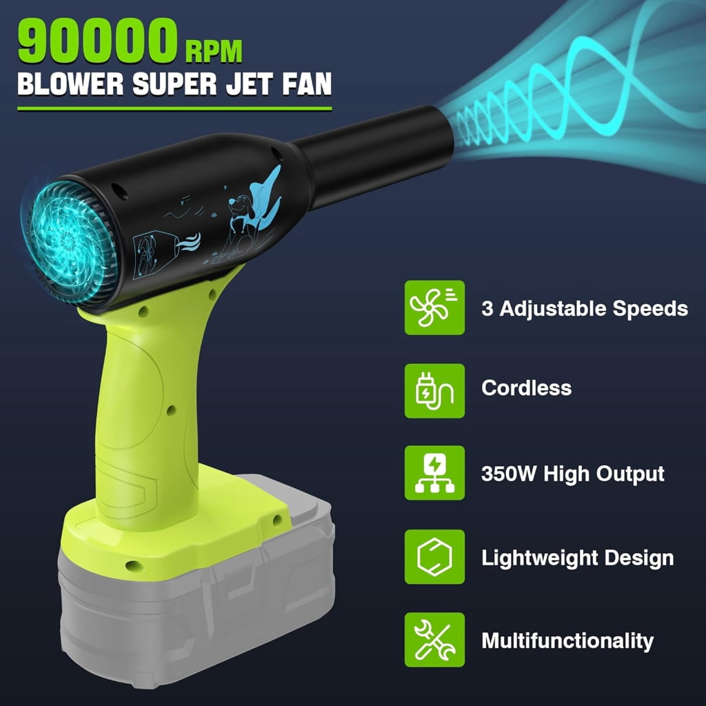 BQBQERT Electric Air Dusters 130000RPM Compressed Air Dusters，Variable Jets Dry Blower Fan for Computer Keyboard