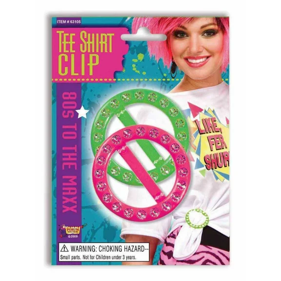 Totally 80'S Tee Shirt Clips.
