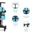 thumbnail image 4 of Dream On Me Lightweight and Compact Coast Rider Stroller with One Hand Easy Fold, Adjustable Handles and Soft Ride Wheels, Sky Blue, 4 of 5