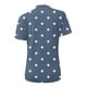 thumbnail image 5 of Fiudx Ofertas Flash Del Día Solo En Línea Mujer Verano Cuello Redondo Manga Corta Estampado Sin Tirantes Camiseta Tops Blusas, 5 of 5