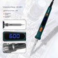 thumbnail image 1 of 110V 120W Internal Heating Digital Display Soldering Iron Kit with Adjustable & Constant Temperature – Compact 274MM Professional-Grade Repair Tool Set for Home & Workshop Use, 2-Core US Plug (Model, 1 of 5