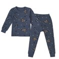 thumbnail image 1 of Ensemble de Pyjama Comfort Blend pour Filles, Deux Pièces, Haut à Manches Courtes et Pantalon Long, 1 of 5